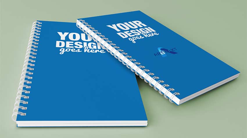 موکاپ نوت بوک