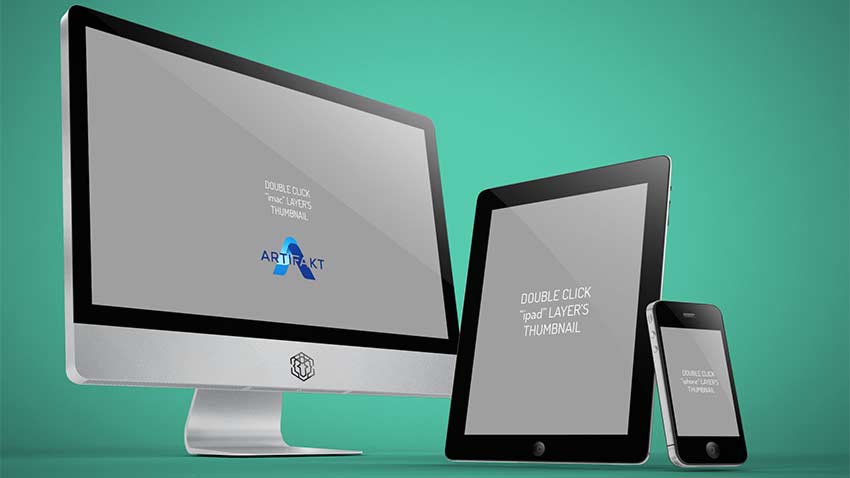 موکاپ مولتی مدیا