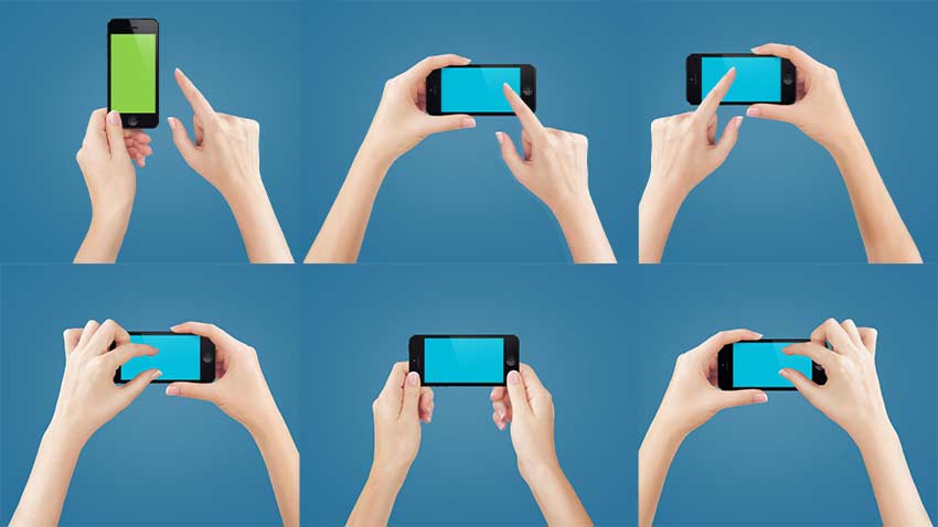 موکاپ گوشی و تبلت