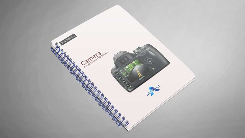 موکاپ نوت بوک