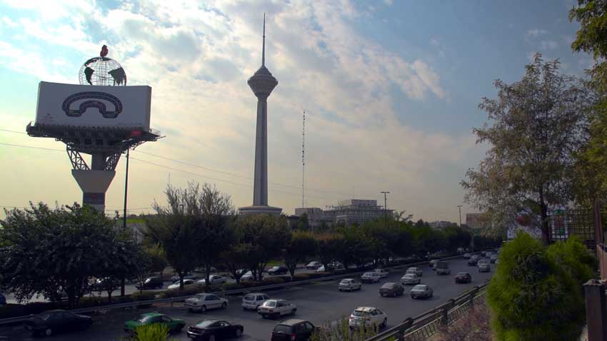 فوتیج برج میلاد تهران