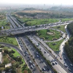 فوتیج هلیشات تهران